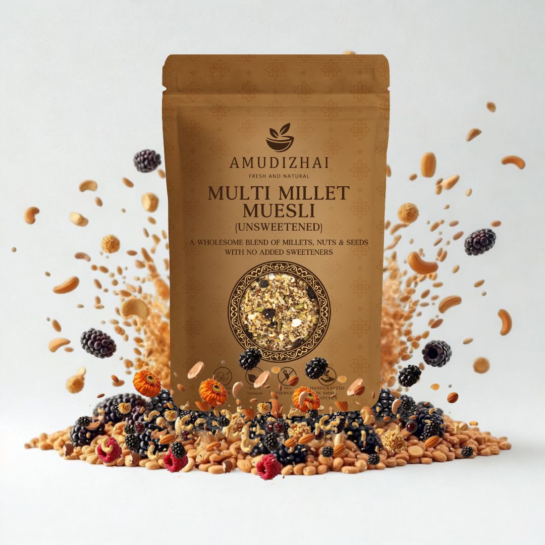 Amudizhai Multi-Millet Muesli (Unsweetened)