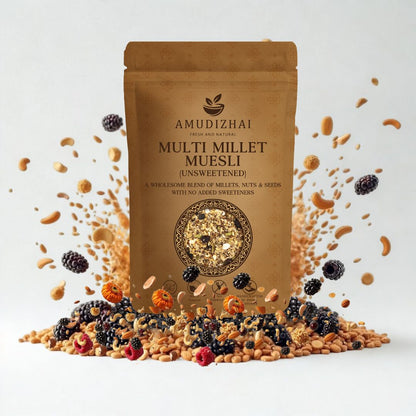 Amudizhai Multi-Millet Muesli (Unsweetened)