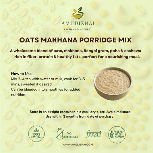 Oats Makhana Porridge mix