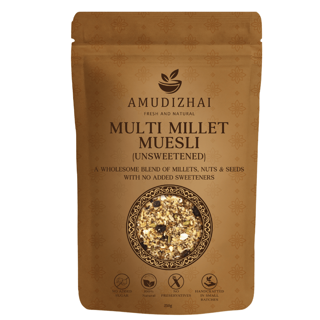Amudizhai Multi-Millet Muesli (Unsweetened)