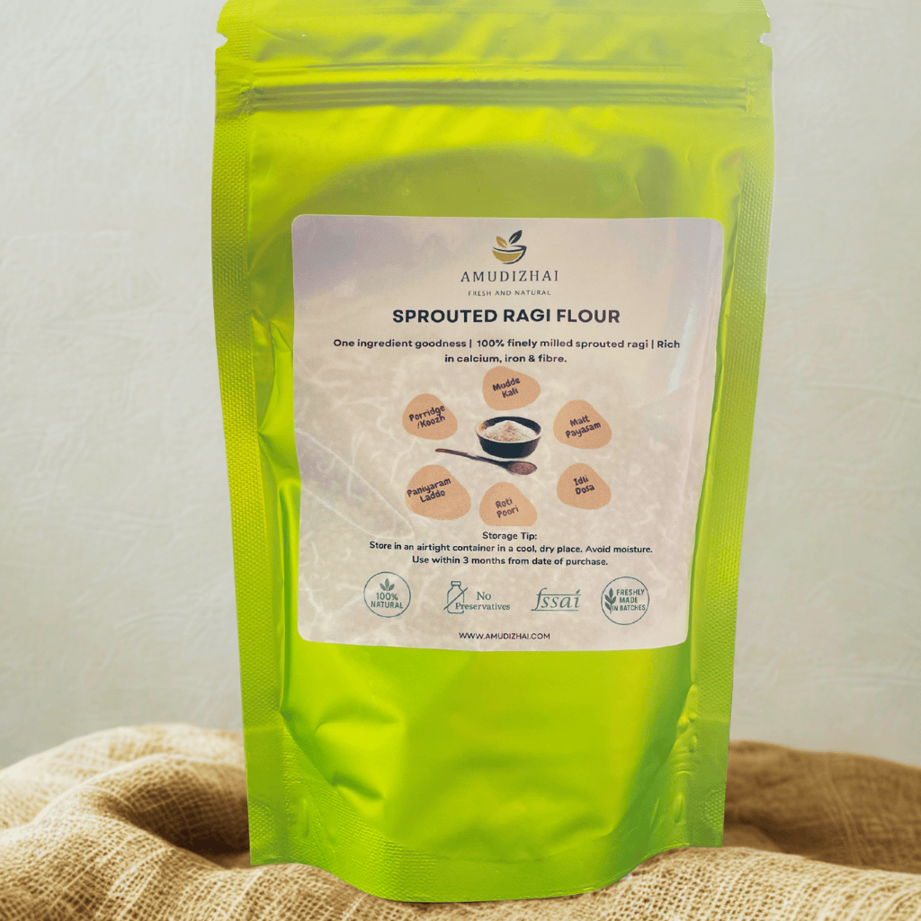 Amudizhai Porridge Mix Combo (Oats Makhana | Raw Banana | Sprouted Ragi)